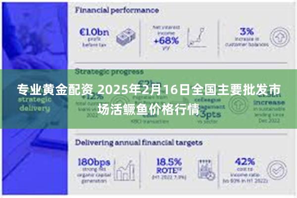 专业黄金配资 2025年2月16日全国主要批发市场活鳜鱼价格行情